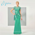 Button Satin Sheath Lace Sexy Evening Dress Patterns